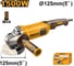Угловая шлифовальная машина INGCO INDUSTRIAL 125мм, 1500Вт AG150028 2