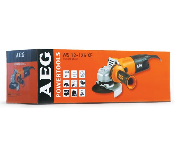 Болгарка (УШМ) AEG WS 12-125 XE 419430