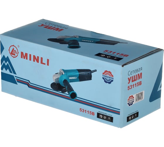 Угловая шлифмашина MINLI 115мм, 570Вт / 53115B