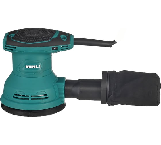 Эксцентриковая шлифмашина MINLI 125мм, 350Вт / 55301