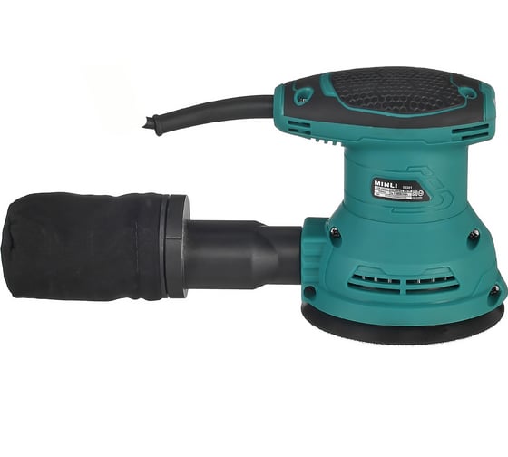 Эксцентриковая шлифмашина MINLI 125мм, 350Вт / 55301