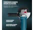 Бесщеточная угловая шлифмашина ALTECO AGH 2000-125 ECS BL 86059 12