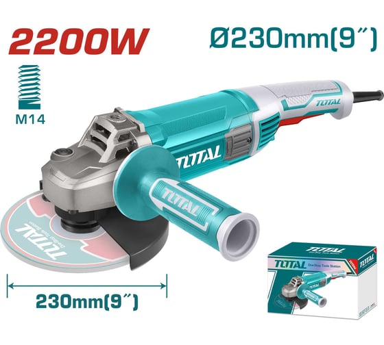 Угловая шлифовальная машина TOTAL TG12223026