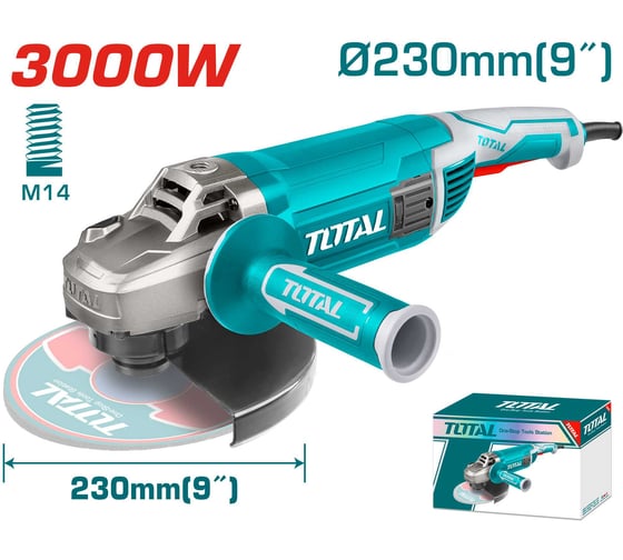 Угловая шлифовальная машина TOTAL TG1302306