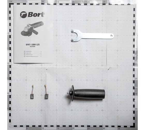 Шлифовальная угловая машина BORT BWS-1000-125 91275356