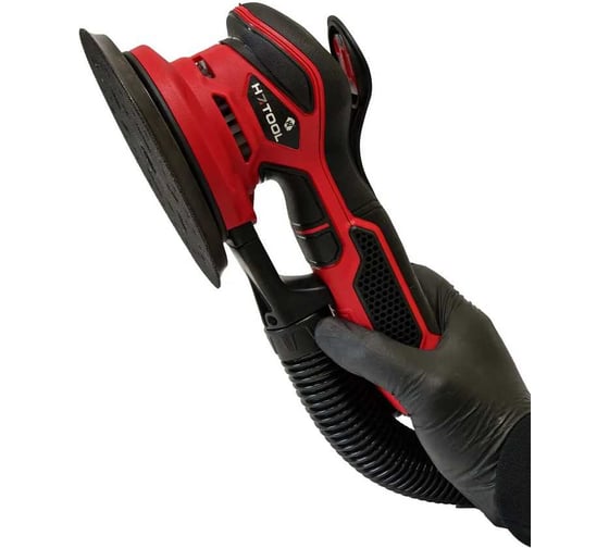 Машинка орбитальная шлифовальная бесщеточная H7 150мм, эксцентрик 5мм 220В HX-150/5 243538 1