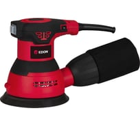 Машина шлифовальная эксцентриковая Edon OS-125/420 (125мм, 420Вт, рег-ка оборотов 8000-12000об/мин) 19363