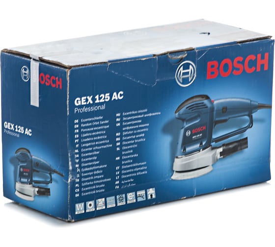 Эксцентриковая шлифмашина Bosch GEX 125 AC 0.601.372.565
