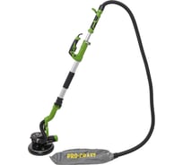 Машина шлифовальная для стен и потолка PROCRAFT 880Вт, 1000-2100 об/мин, 225мм, LED, сумка EX1100