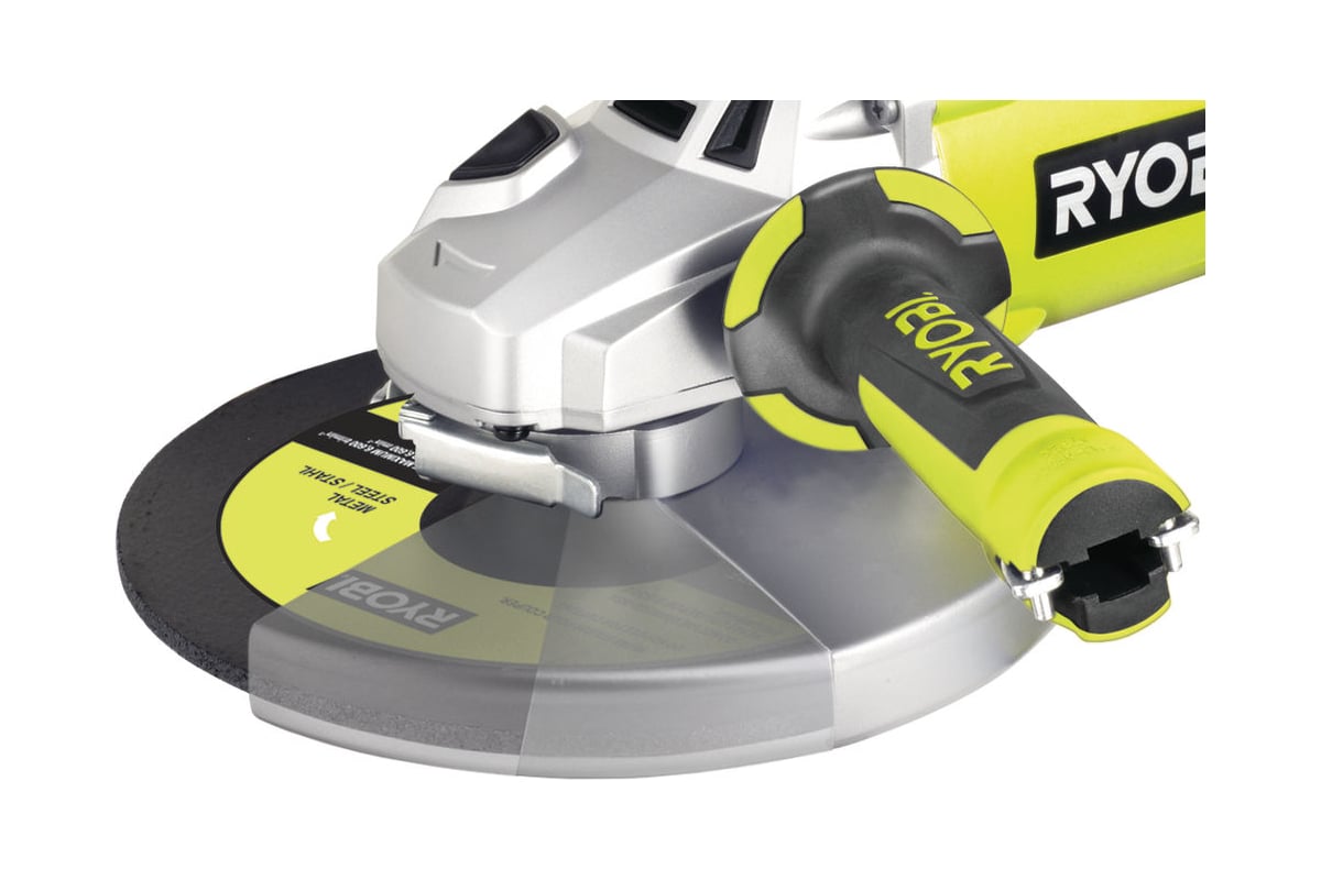 Углошлифовальная машина Ryobi EAG2000RS 5133000550 - выгодная цена, отзывы,  характеристики, 1 видео, фото - купить в Москве и РФ