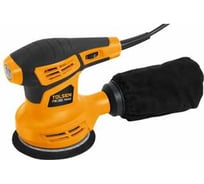 Шлифмашина эксцентриковая TOLSEN 280 Вт, 125 мм, 6000-13000 об/мин, мешок д/пыли, 220 В 79566