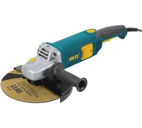 Шлифмашина угловая FIT 2200 Вт, 6200 об/мин, КлК 230 мм, 4,6 кг, б/с щеток, рез.накл., плавный пуск, повор, коробка 80330