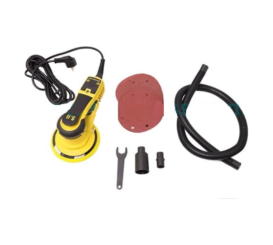 Шлифовальная машина орбитальная электрическая Dino-Power DP-350B (2,5 мм),шлиф. диск 125 мм, 350 Вт, бесщеточн. DP-350B 125/2.5