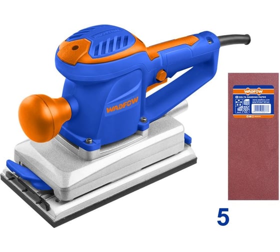 Шлифмашина вибрационная WADFOW 350 Вт 6 WFA3501