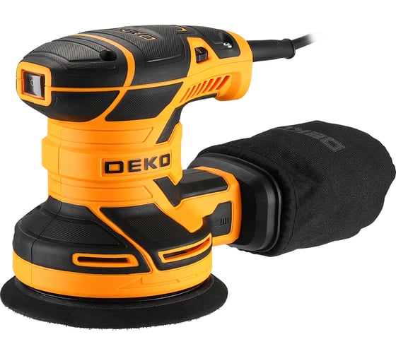 Шлифмашина эксцентриковая сетевая ZKG-125 DEKO 083-1001