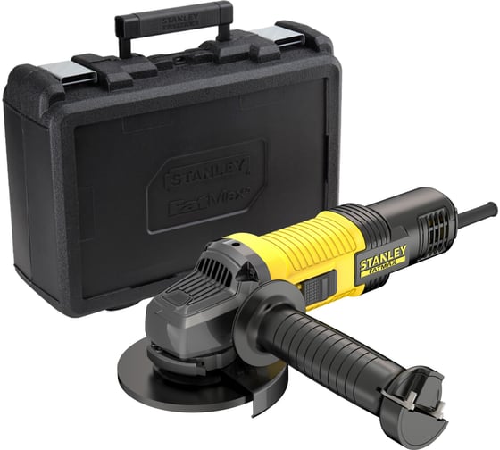 Угловая шлифмашина Dewalt STANLEY FMEG220K, 850 Вт, 125 мм, 12000 об/мин, в кейсе FMEG220K-QS