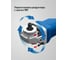 Угловая шлифмашина ЗУБР Профессионал 1600 Вт, d125 мм, регулировка оборотов УШМ-П125-1600 эпст 7