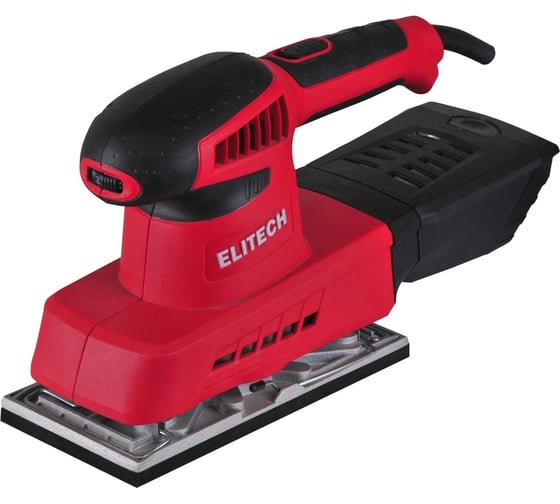 Шлифмашина вибрационная Elitech МШВ 0319Э (250Вт,90х182мм) 207372