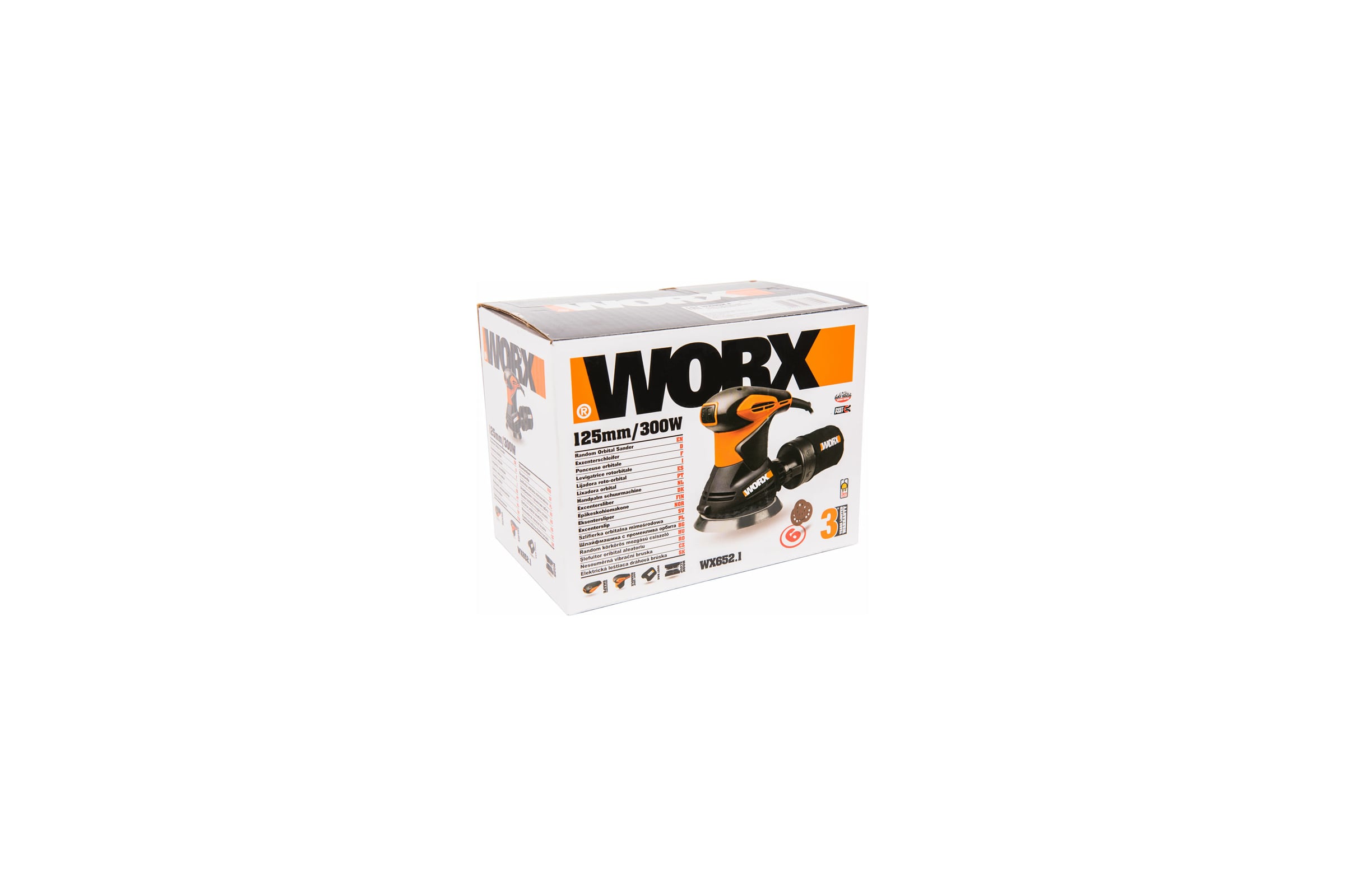 Орбитальная шлифовальная машина WORX WX652.1 - выгодная цена