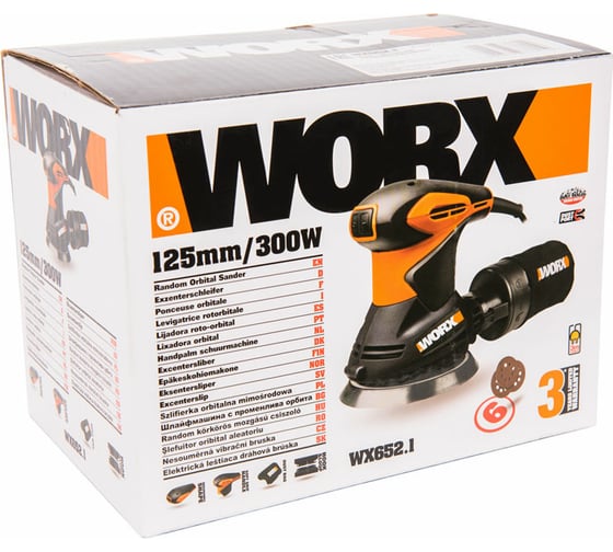 Орбитальная шлифовальная машина WORX WX652.1 - выгодная цена