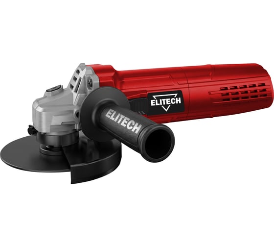 Шлифмашина угловая Elitech МШУ 101Э (125мм, 1000Вт,рег-ка оборотов) ДМ 216701