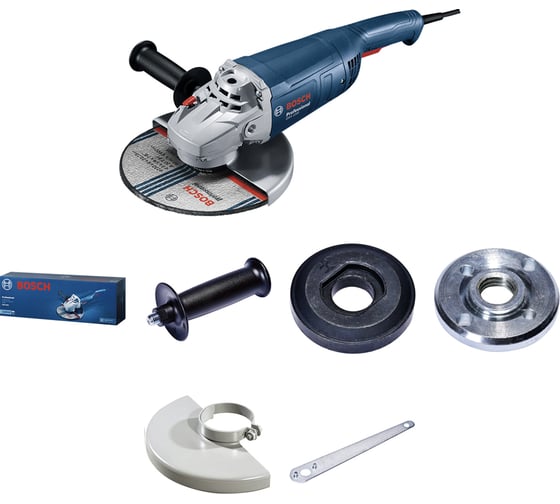 Углошлифовальная машина Bosch GWS 2200 диаметр диска 180мм 06018C0320