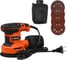 Шлифовальная машина эксцентриковая DAST 500w сетевая dem-125-500s 1