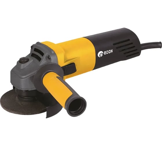 Машина шлифовальная угловая Edon AG-125/800C (125мм, 800Вт, очки, перчатки) 28231
