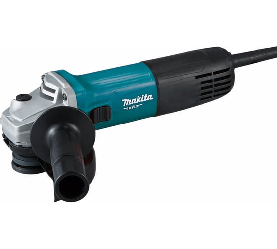 Шлифмашина угловая Makita 125 мм, 850 Вт, плавный пуск, защита от непреднамеренного включения, слайдер M9511RB