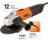 Угловая шлифмашина TDM ELECTRIC 710 Вт, диск 125 мм, 11000 об/мин Рубин SQ1080-0104 2