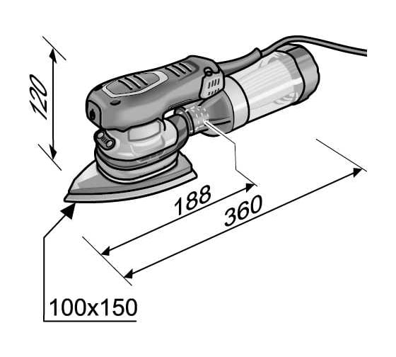 Компактная дельташлифмашина FLEX ODE 2-100 EC Set 468908