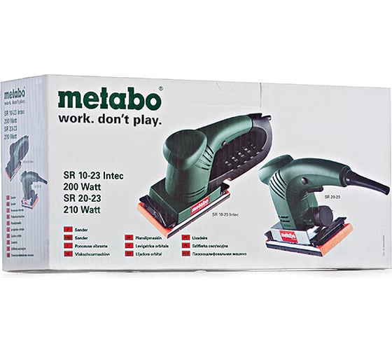 Плоская шлифмашина Metabo SR 20-23 602026000