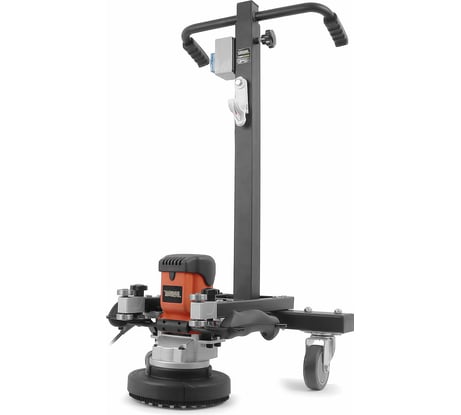 Вертикальная шлифовальная машина MESSER M3026 в комплекте со стойкой, 1900Вт, 0-3000 об/мин 10-40-328