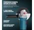 Угловая шлифмашина ALTECO AGH 1100-125 HEAVY DUTY 40941 6