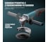 Угловая шлифмашина ALTECO AGH 1100-125 HEAVY DUTY 40941 8
