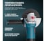 Угловая шлифмашина ALTECO AGH 850-125 HEAVY DUTY 40939 6