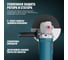 Угловая шлифмашина ALTECO AGH 2000-180 HEAVY DUTY 40943 8
