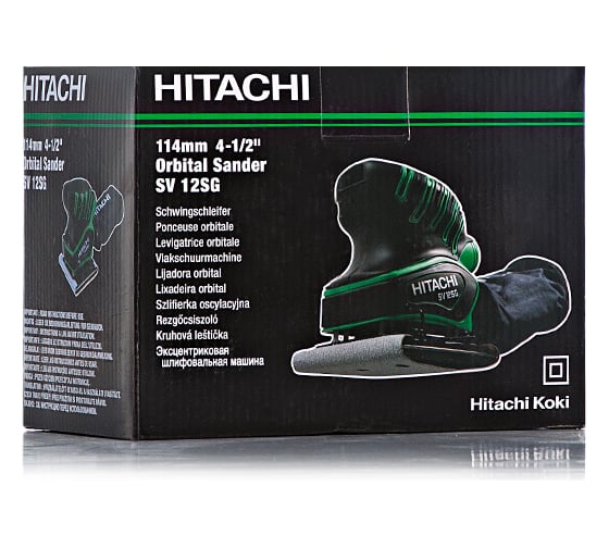 Плоскошлифовальная вибрационная машина Hitachi SV12SG