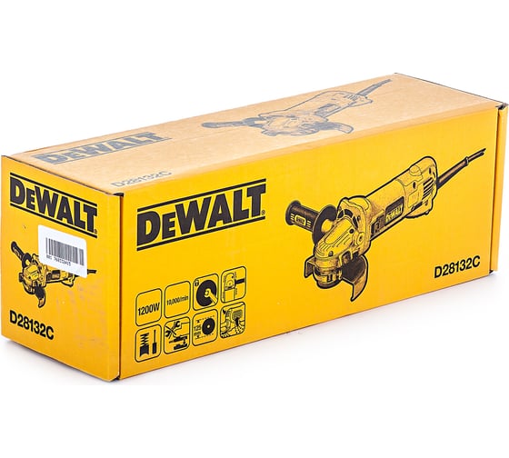 Угловая шлифмашина DEWALT D 28132C