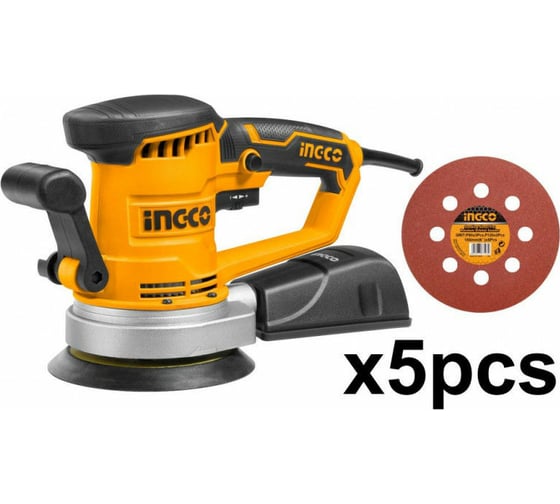 Эксцентриковая шлифовальная машина INGCO RS4508