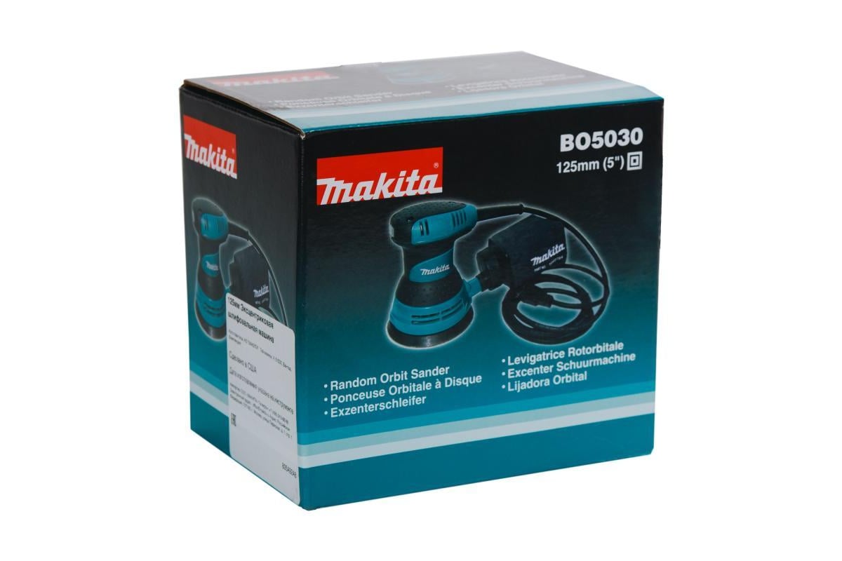 Эксцентриковая шлифмашина Makita BO 5030