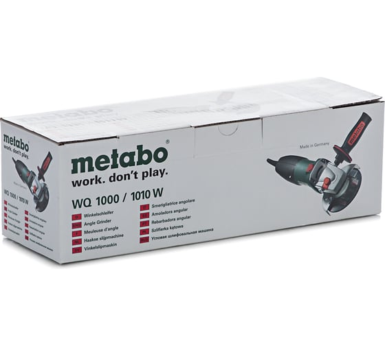 Угловая шлифмашина Metabo WQ 1000 620035000