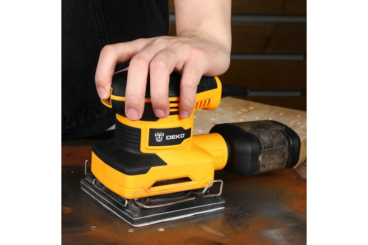Вибрационная шлифмашина DEKO DKS400 063-4321 - выгодная цена, отзывы ...