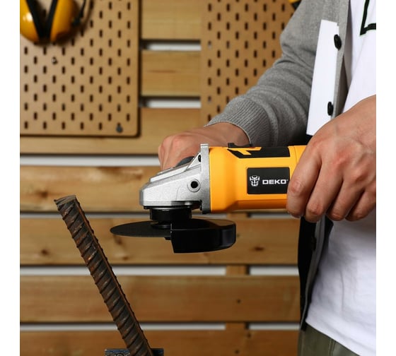 Углошлифовальная машина DEKO DKAG650W набор дисков 5 шт 063-4286