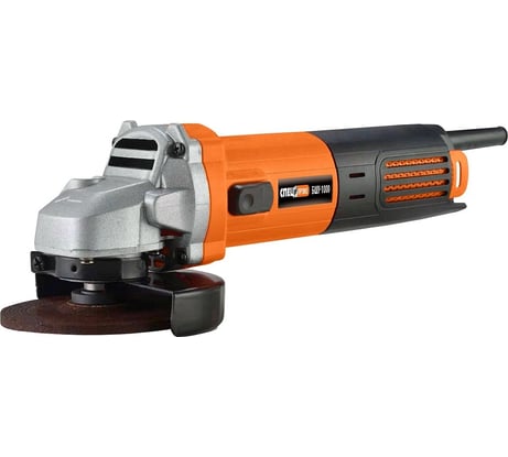 Угловая шлифмашина Спец ПРОМО БШУ-1000, 870 Вт, d круга 125мм, 11000об/мин СПЕЦ-3439
