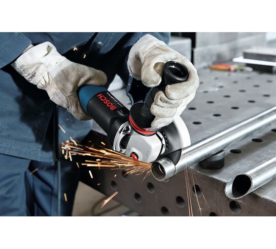 Угловая шлифмашина Bosch GWS 14-125 Inox SET 0.601.829.K00