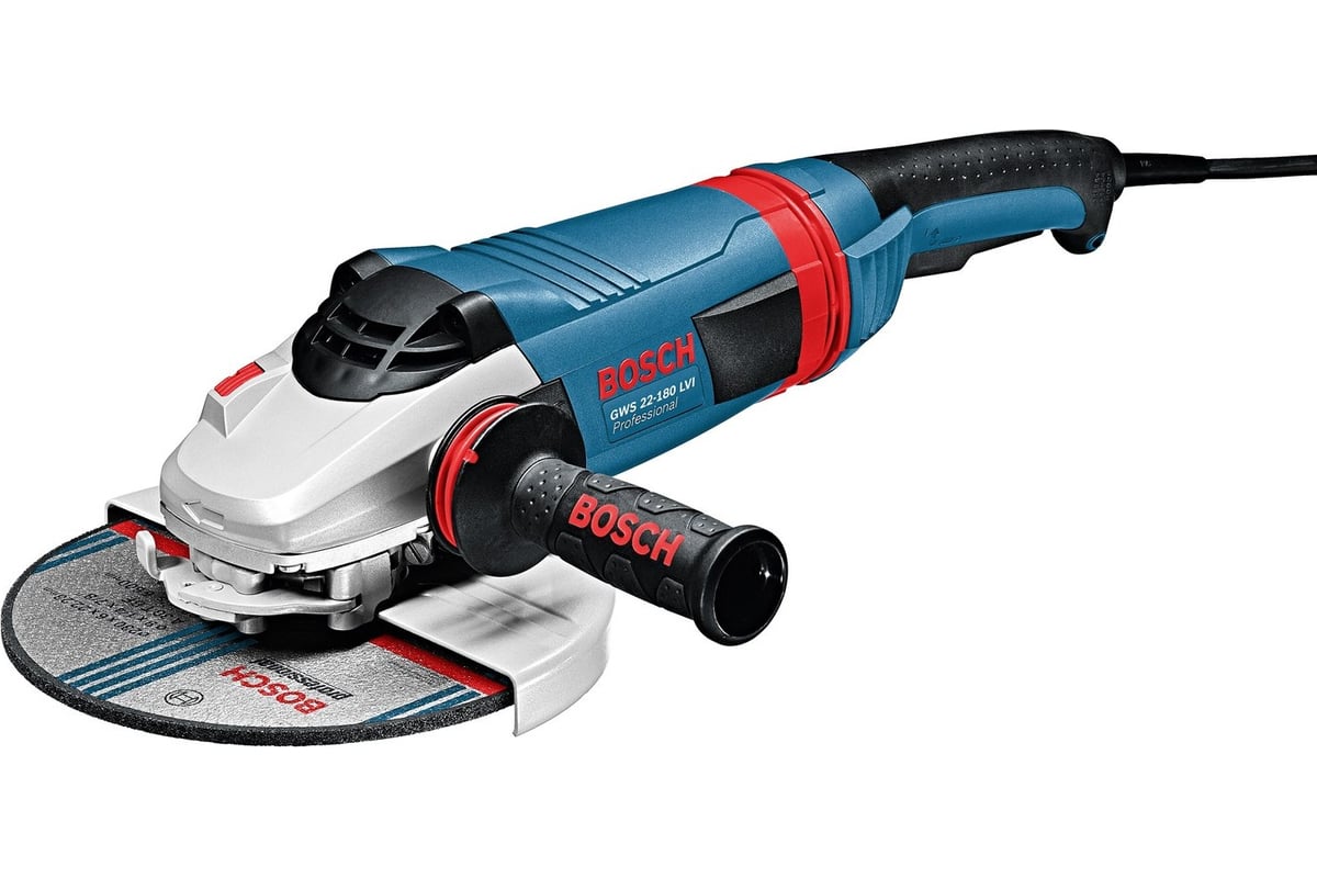 Угловая шлифмашина Bosch GWS 22-180 LVI 0.601.890.D00