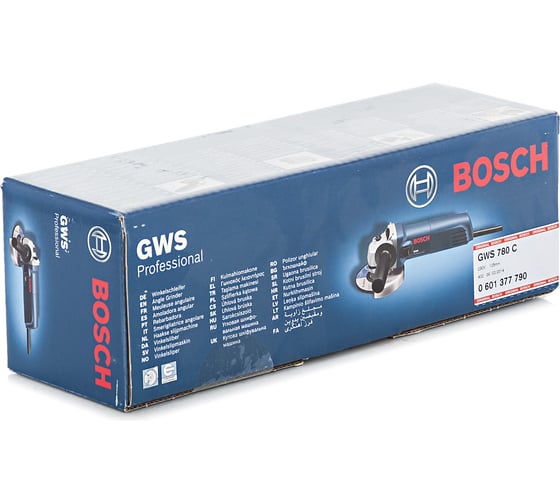 Угловая шлифмашина GWS 780C Bosch 0.601.377.790