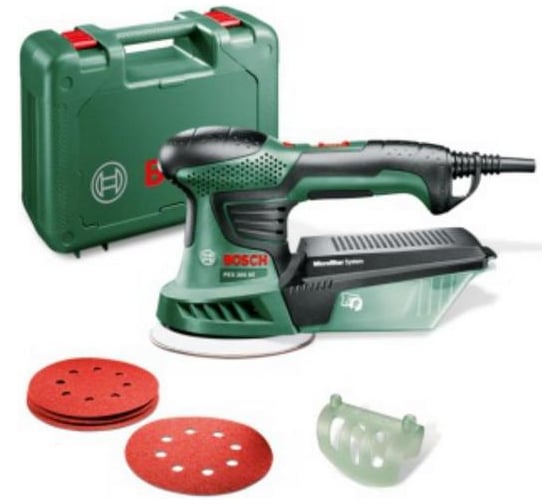 Эксцентриковая шлифмашина Bosch PEX 300 AE + 25 шлифлистов 0.603.3A3.001