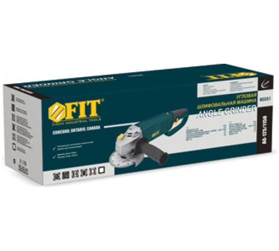 Угловая шлифмашина FIT AG-125/1150 80251